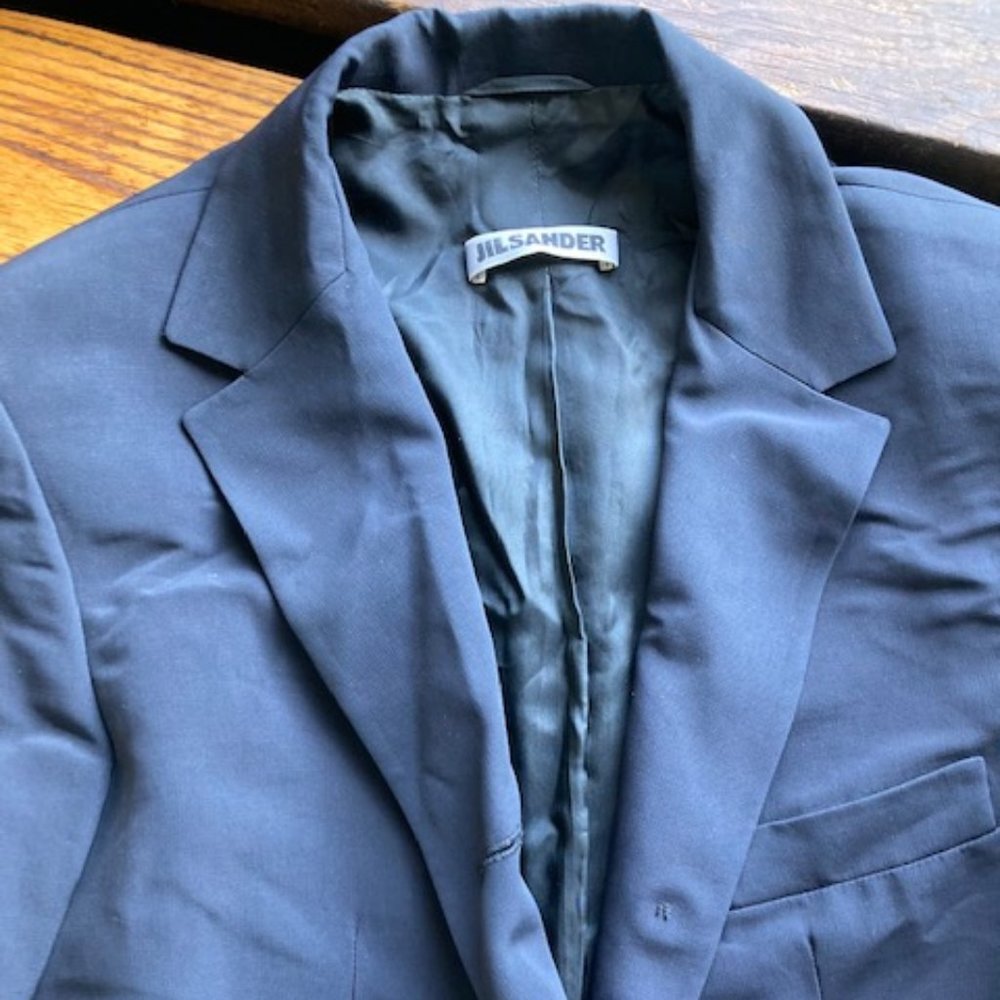 Jil Sander silk blazer